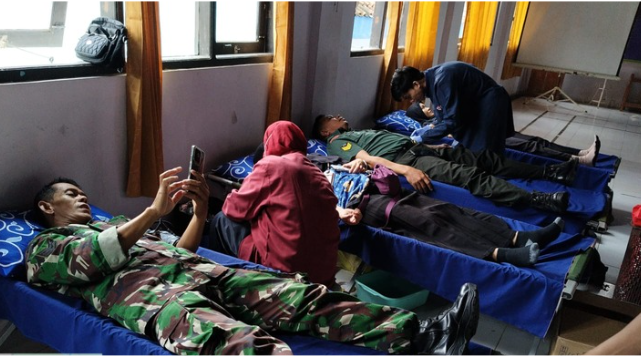 PEMERINTAH KECAMATAN LOANO GELAR DONOR DARAH BERSAMA PMI, WUJUD KEPEDULIAN UNTUK SESAMA