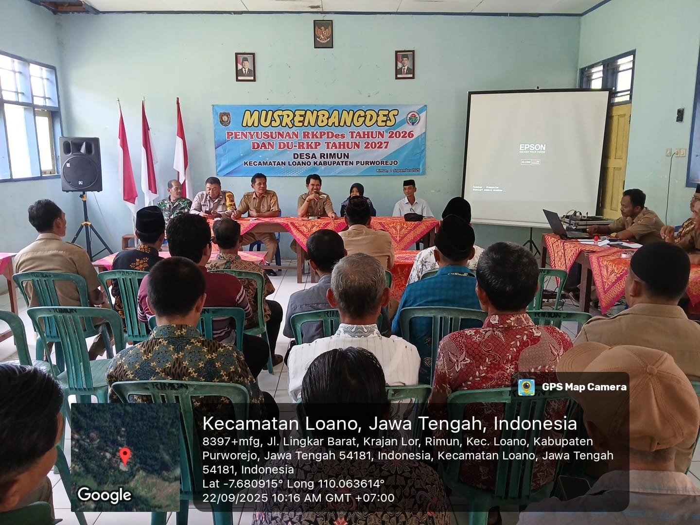 MONITORING MUSRENBANGDES PENYUSUNAN RKPDES 2026 DAN DU RKPDES 2027 DESA RIMUN