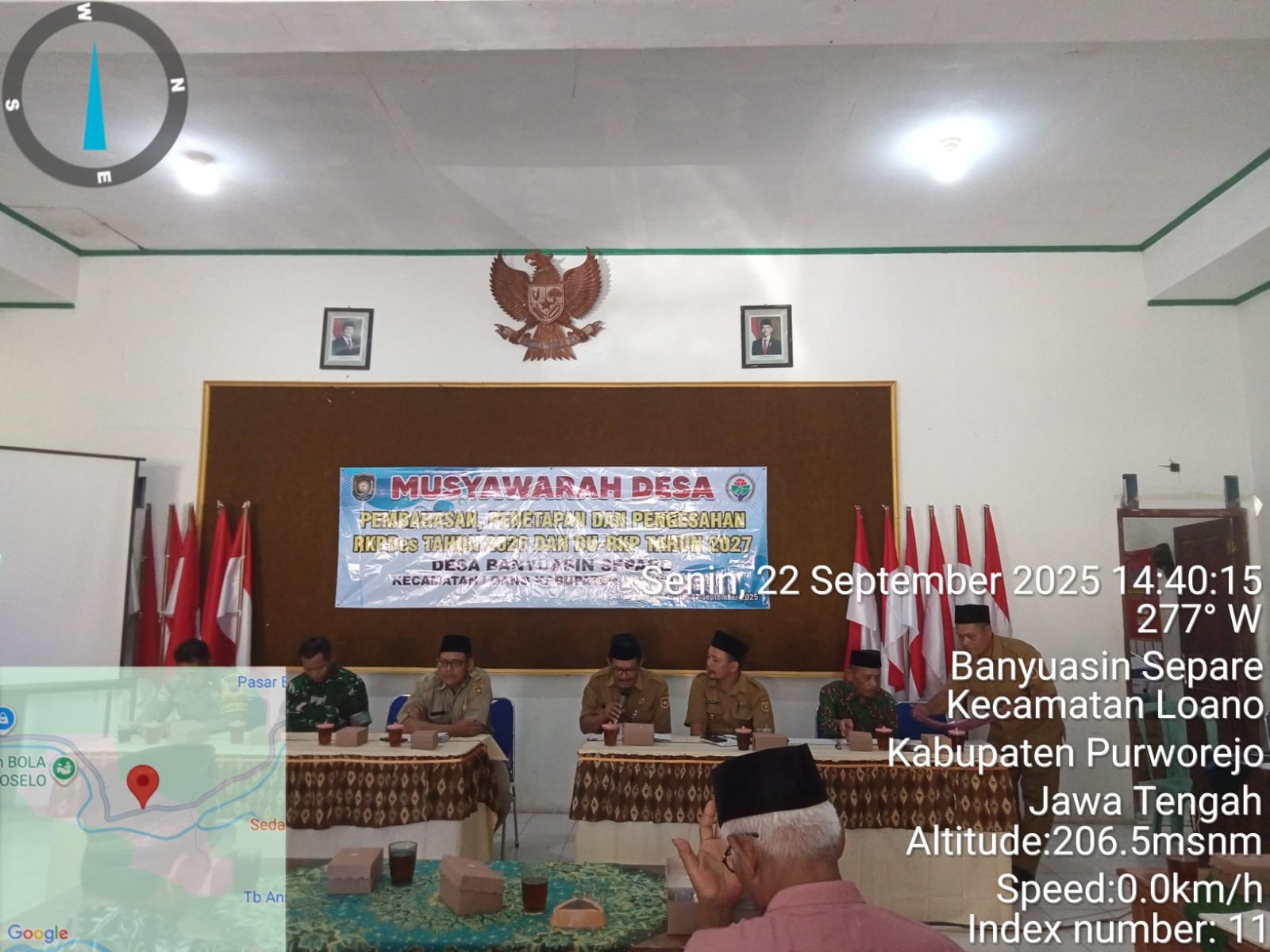 MUSDES PENETAPAN RKPDES 2026 DAN DURKPDES 2027 DESA BANYUASIN SEPARE