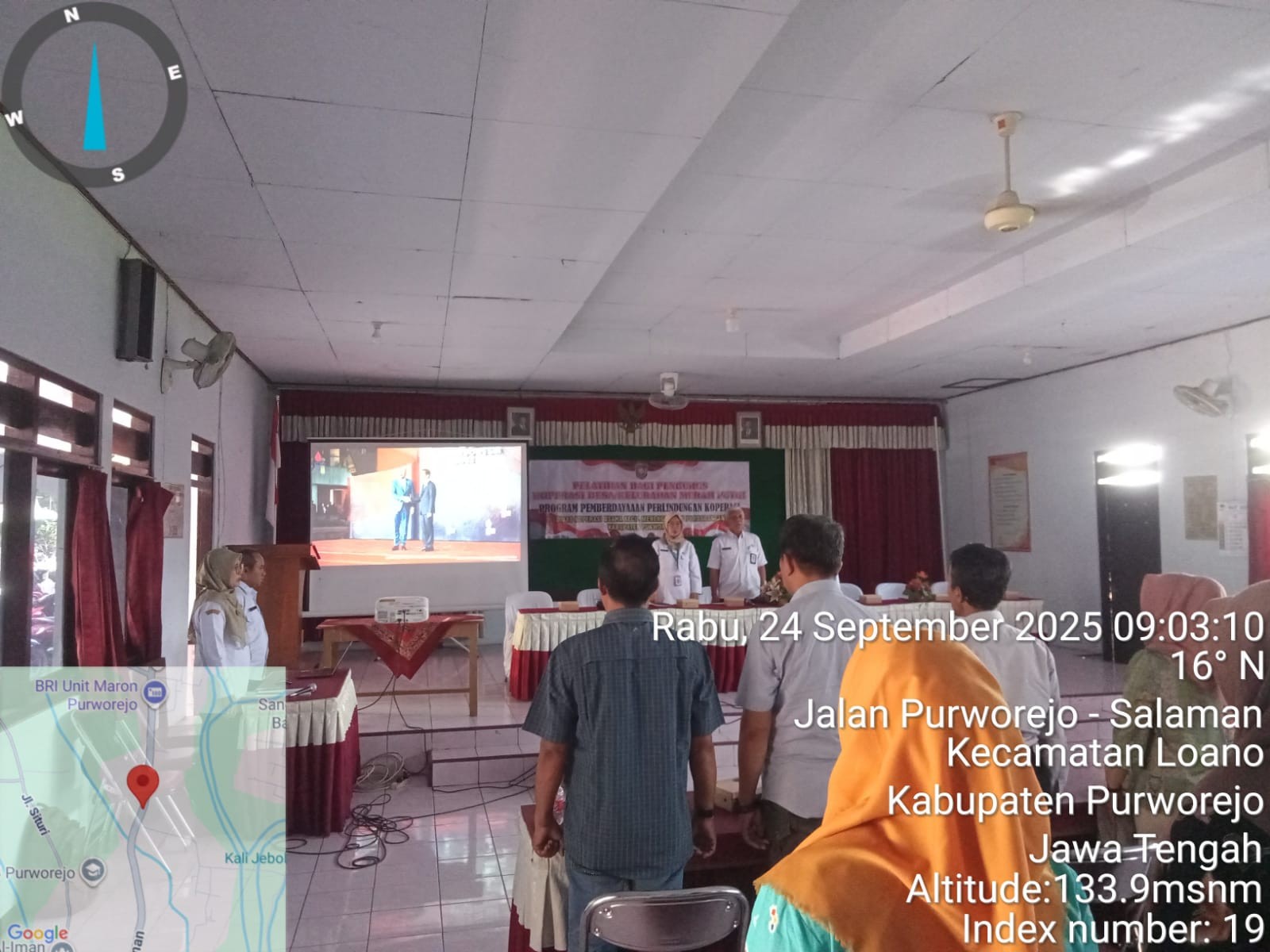 PELATIHAN PENGURUS KOPERASI DESA MERAH PUTIH WILAYAH BARAT KECAMATAN LOANO