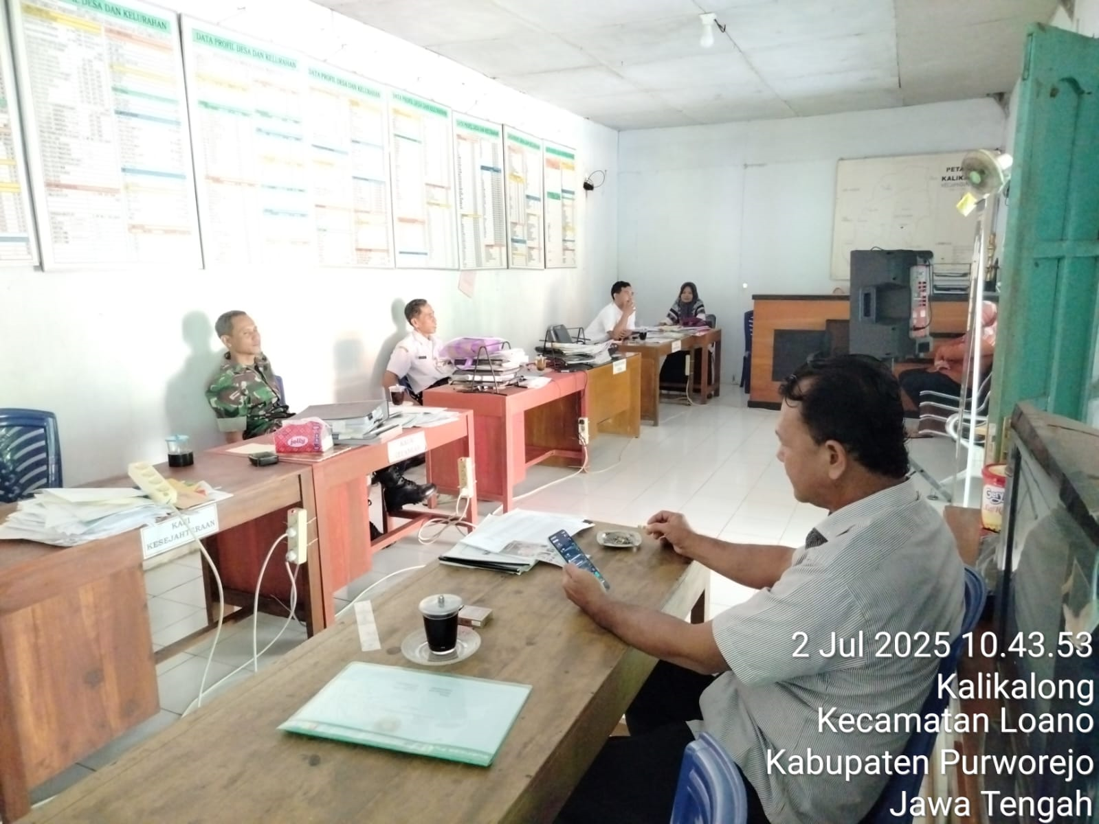 MONEV DAN GLADI KOTOR PELANTIKAN PERANGKAT DESA KALIKALONG