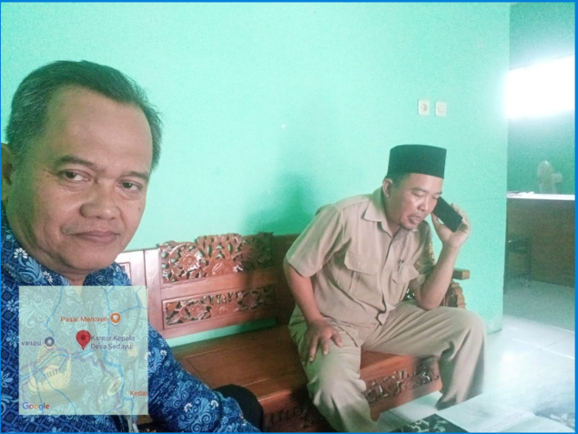 KOORDINASI PENETAPAN PELAKU USAHA PARIWISATA DI DESA PENYANGGA BOB: PLT. KASI PEMBANGUNAN KUNJUNGI DESA SEDAYU